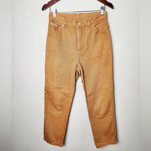 Escada Margaretha Ley Straight Leg Denim Jean Womens Caramel Size 40IT